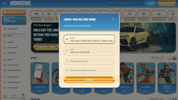 vegasino Jeu